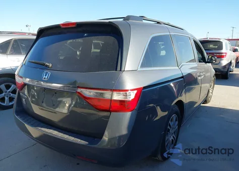 2013 Honda Odyssey Ex z USA, uszkodzony, nr VIN 5FNRL5H45DB014602